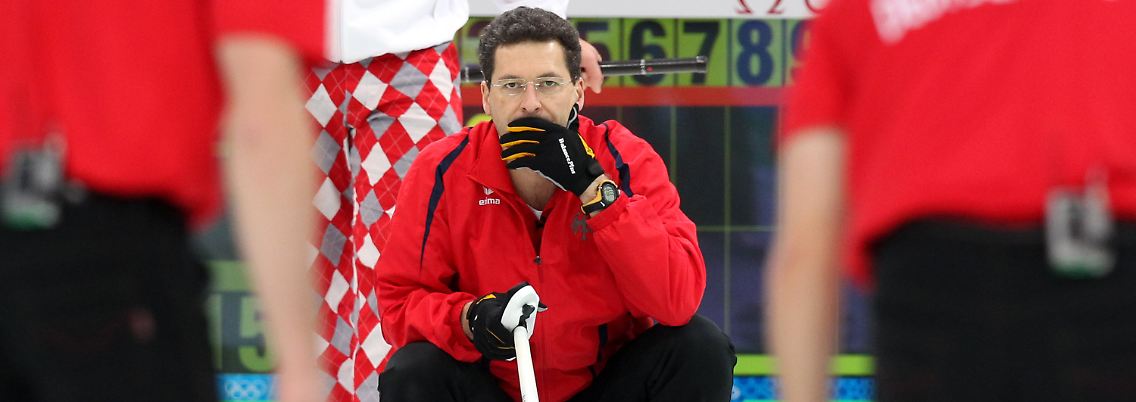 Skip Andy Kapp steht mit seinem Team nach der dritten Niederlage in Serie in der nächsten Partie gehörig unter Druck.