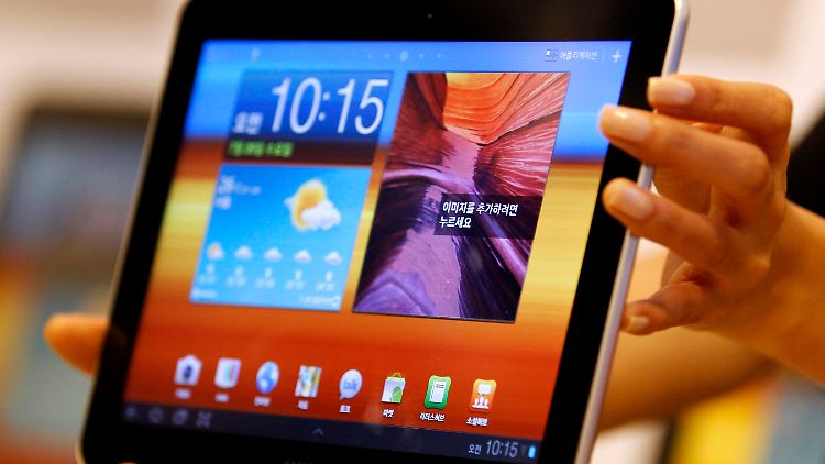 Kleiner Sieg für Samsung: Das Tablet Galaxy 10.1 darf in den USA wieder verkauft werden.