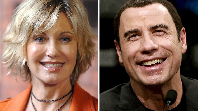 Olivia Newton-John und John Travolta machen eine Charity-Platte.