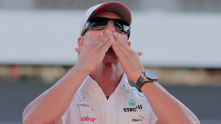 Beendet die Spekulationen um seine Zukunft: Michael Schumacher.