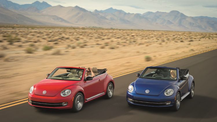 Der VW Beetle kommt Anfang 2013 als Cabrio auf den Markt.