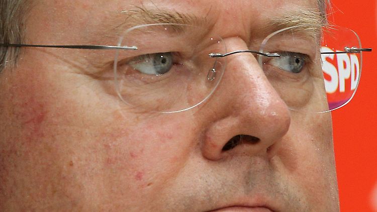 Steinbrück, sonst eher bekannt als "Mr. Klartext".