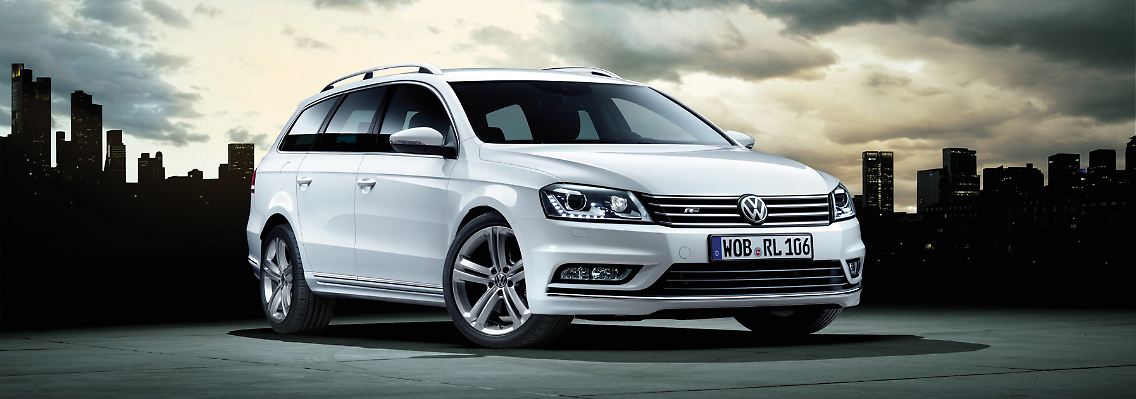 Beliebt auch als Kombi: Der VW Passat.