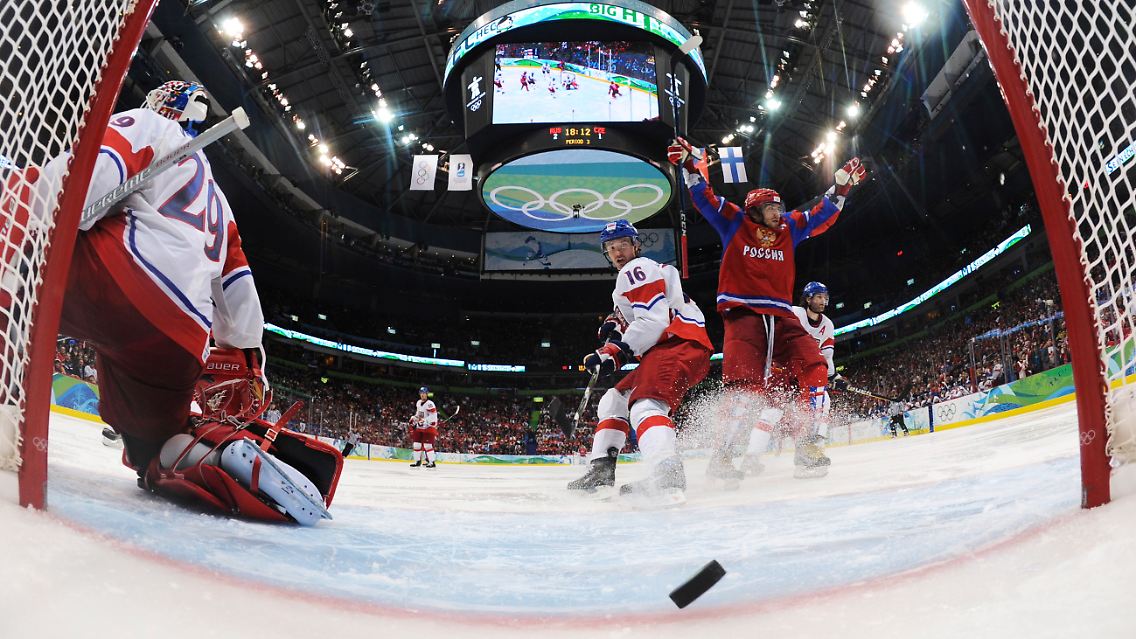 Drei Tore kassierte Tschechiens Ausnahmekeeper Tomas Vokoun gegen Russland, beim vierten Gegentreffer stand er nicht mehr auf dem Eis.