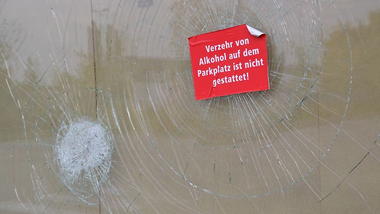 In Schriesheim randalierten etwa 250 Jugendliche.