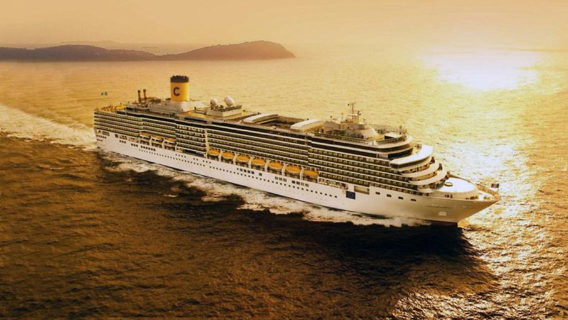 Ein Schwesterschiff der "Costa Luminosa": Die neue "Costa Deliziosa" wird im Sommer 2010 auch in europäischen Gewässern kreuzen.
