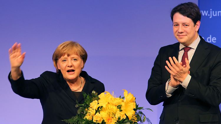 Merkel empfindet die JU mit ihrem Chef Mißfelder als "unglaubliche Stütze".