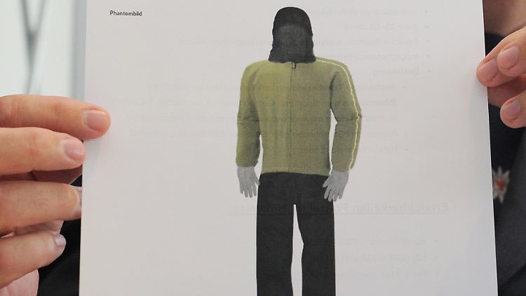 Die Polizei veröffentlichte dieses Phantombild des gesuchten Täters.