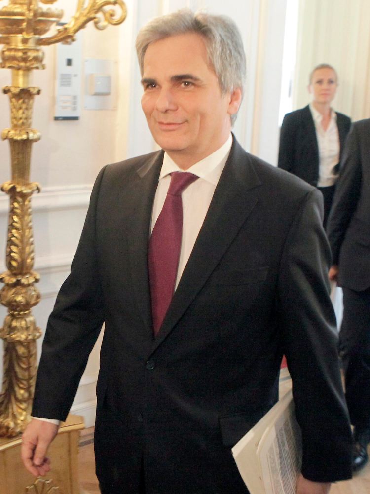 Werner Faymann: "Die Regierung entscheidet, ob so eine Steuer kommt, nicht die Bankdirektoren."