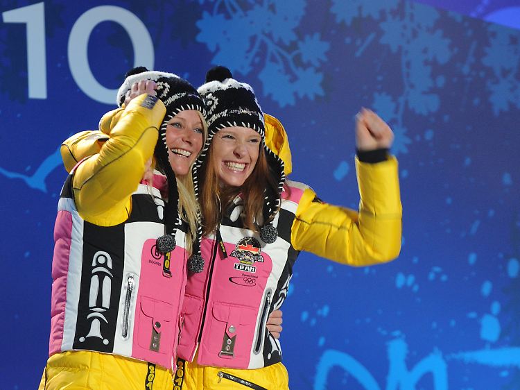 Das ist Harmonie: Evi Sachenbacher-Stehle und Claudia Nystad.