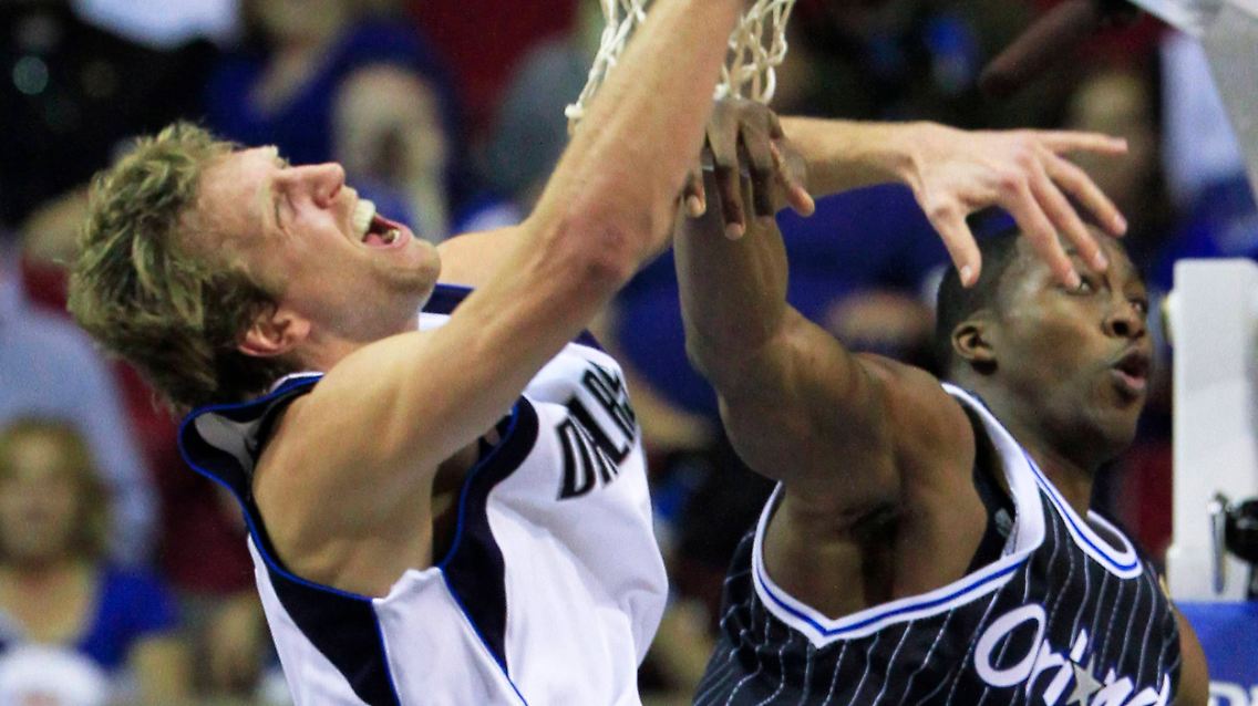 Geglückte Generalprobe: Dirk Nowitzki.