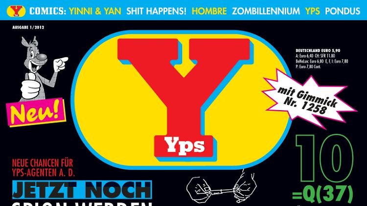 So sieht die neue "Yps"-Ausgabe aus.