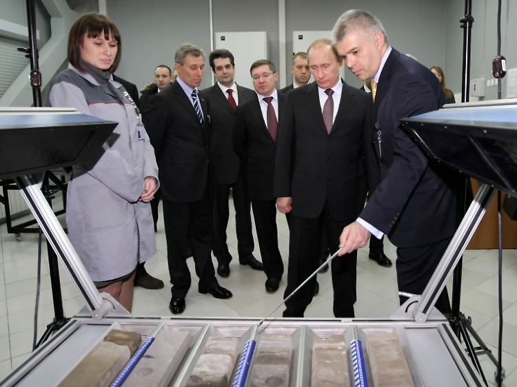 Putin: Hoher Besuch bei TNK-BP.