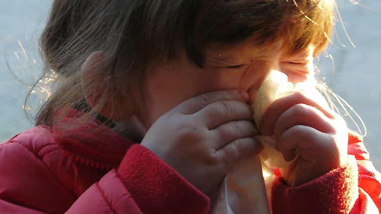 Eine einfache Grippe kann für Kinder schwerwiegende Folgen haben.