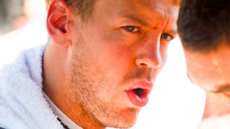 "Wichtig ist, dass wir nicht jetzt schon zu rechnen anfangen": Sebastian Vettel.