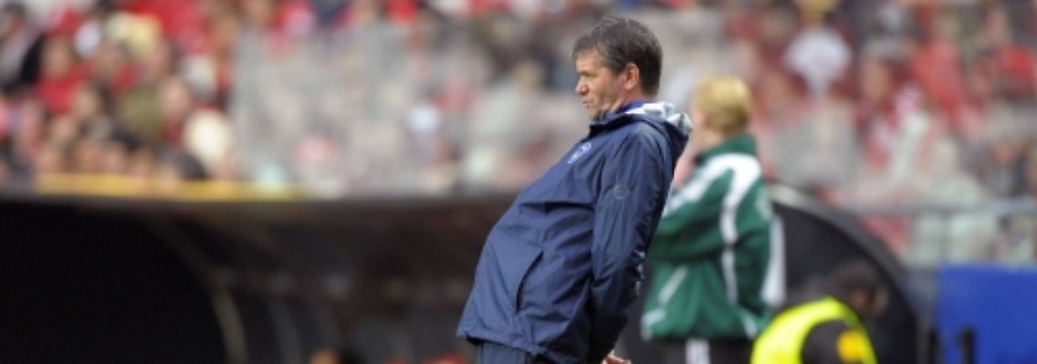 Meine Mannschaft hat alles gegeben, doch wir haben gegen ein erstklassiges Team verloren: Berlins Trainer Friedhelm Funkel.