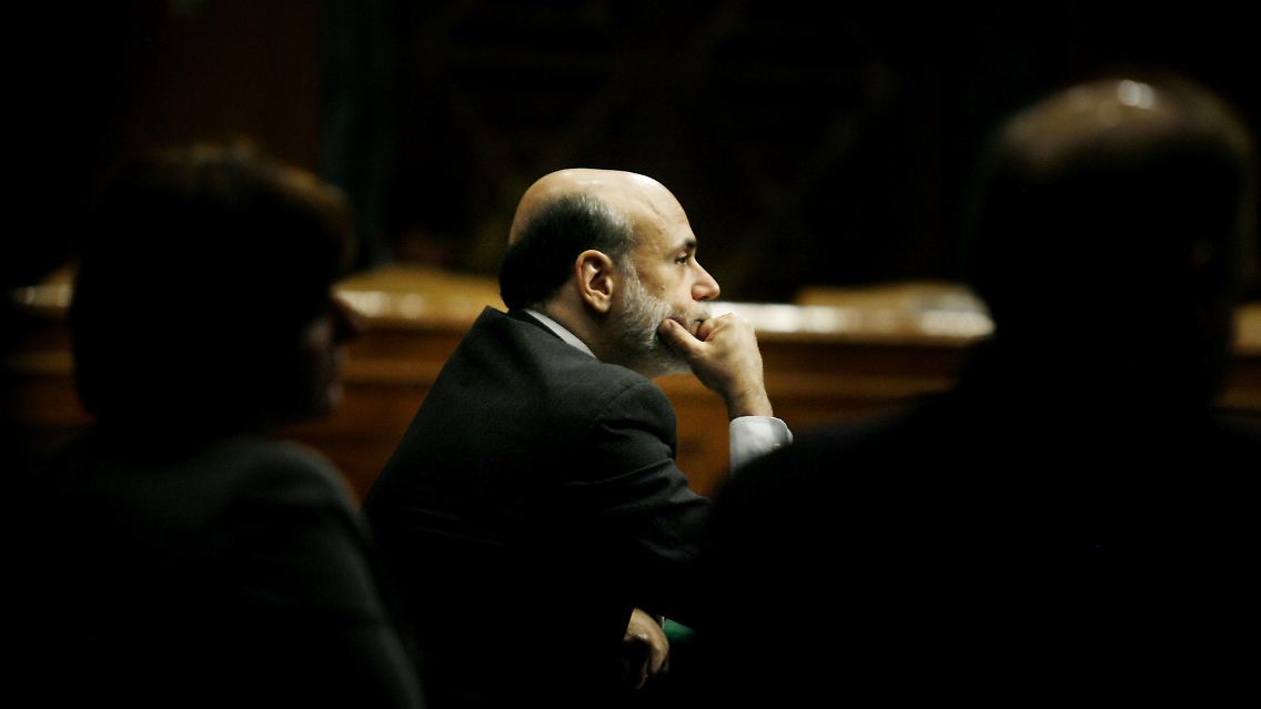 Mit seinen Worten lenkt er die Märkte: Fed-Chef Ben Bernanke.