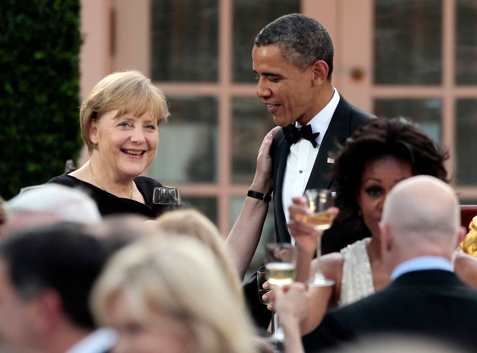 Aus amerikanischer Sicht ist alles klar: Angela Merkel "wurde zu einem Symbol des Triumphs der Freiheit, indem sie die erste Ostdeutsche geworden ist, die als Bundeskanzlerin einem vereinten Deutschland dient. ...