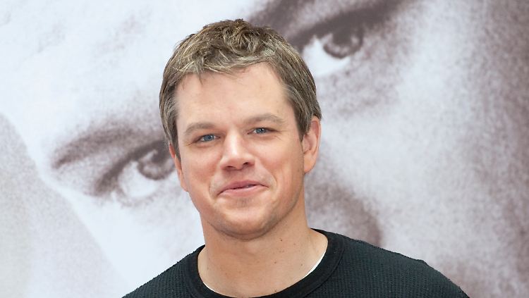 Matt Damon ist auch nicht mehr der Jüngste.