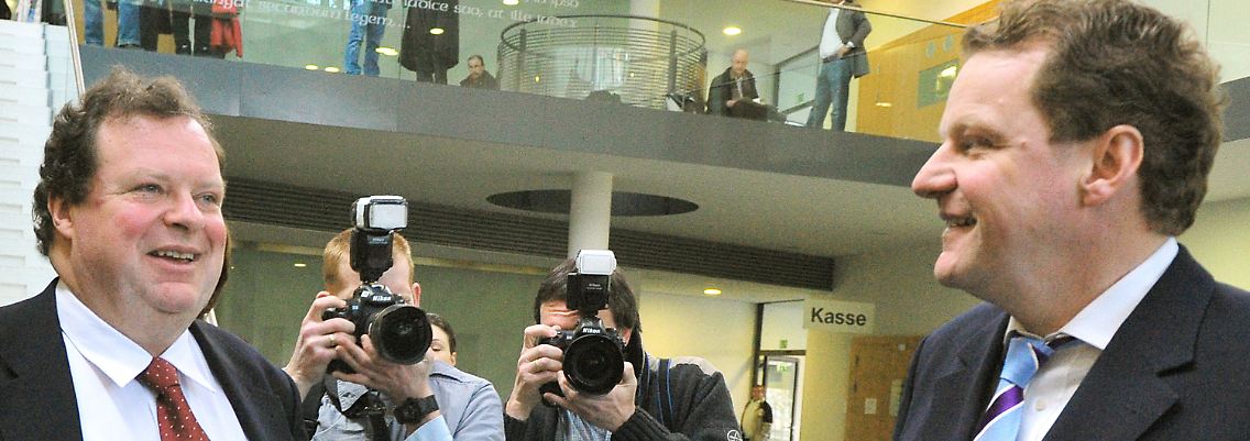 Die Strauß-Brüder wurden als Zeugen befragt.