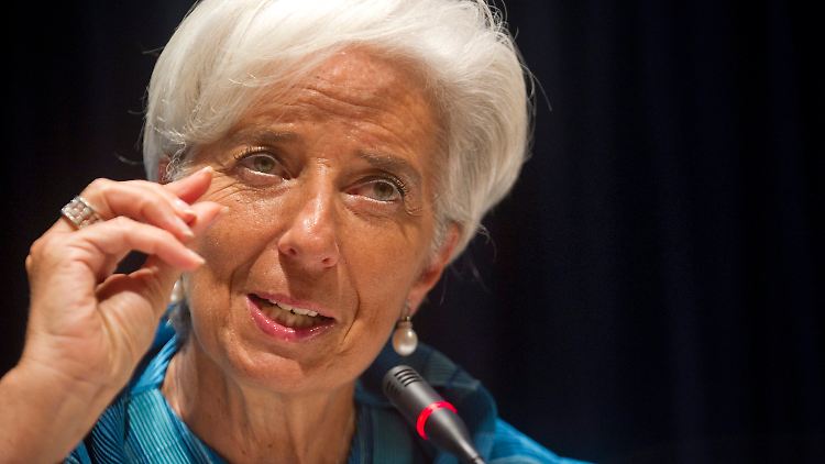 Christine Lagarde: In Berlin beißt die IWF-Chefin auf Granit.