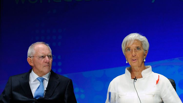 Finanzminister Schäuble und IWF-Chefin Lagarde sind sich öfter einig, als es manchmal den Anschein hat.