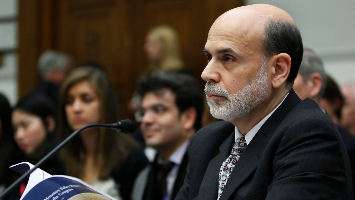 Ben Bernanke: "Irgendwann muss die Geldpolitik gestrafft werden."
