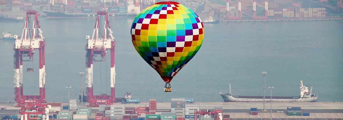 Chinas Exportwirtschaft spürt kräftigen Auftrieb.