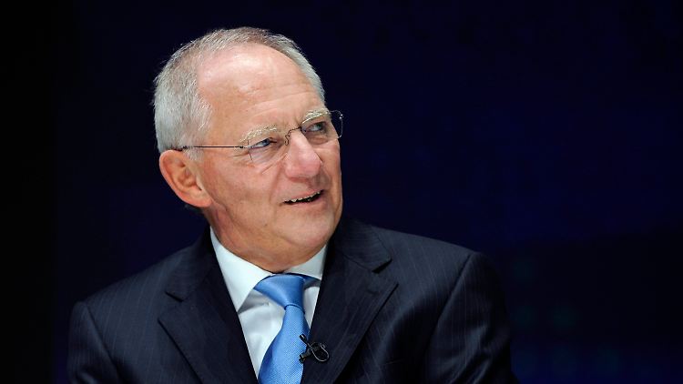 "Es wird keinen Staatsbankrott in Griechenland geben", sagt Wolfgang Schäuble.