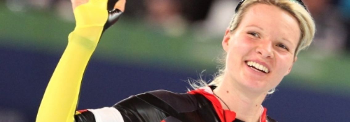 Zweifache Silbermedaillengewinnerin: Stephanie Beckert.