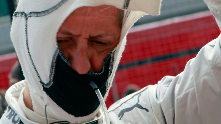 "Es gibt für mich nichts Besseres, als zu Hause zu sein": Michael Schumacher.
