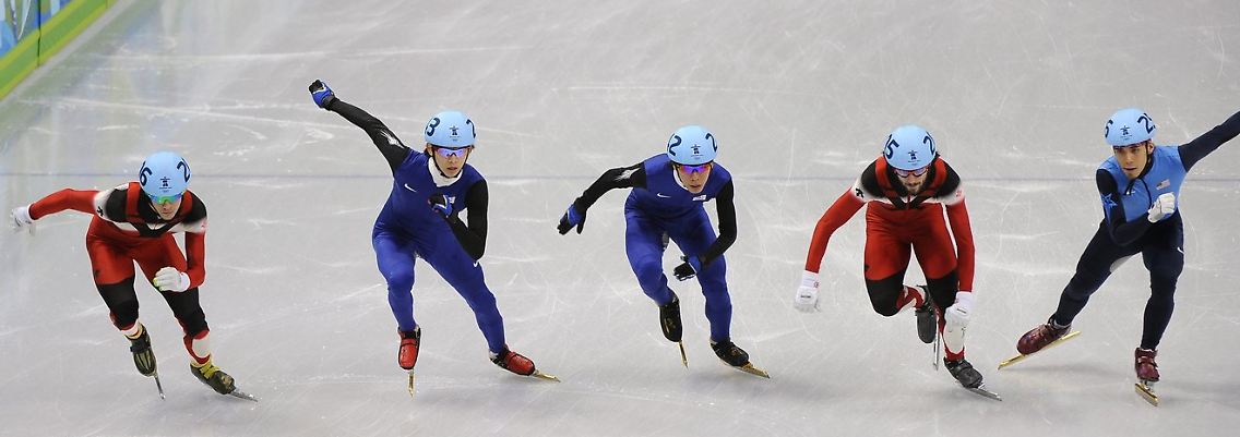 Auch im Shorttrack hängt Deutschland hinterher.
