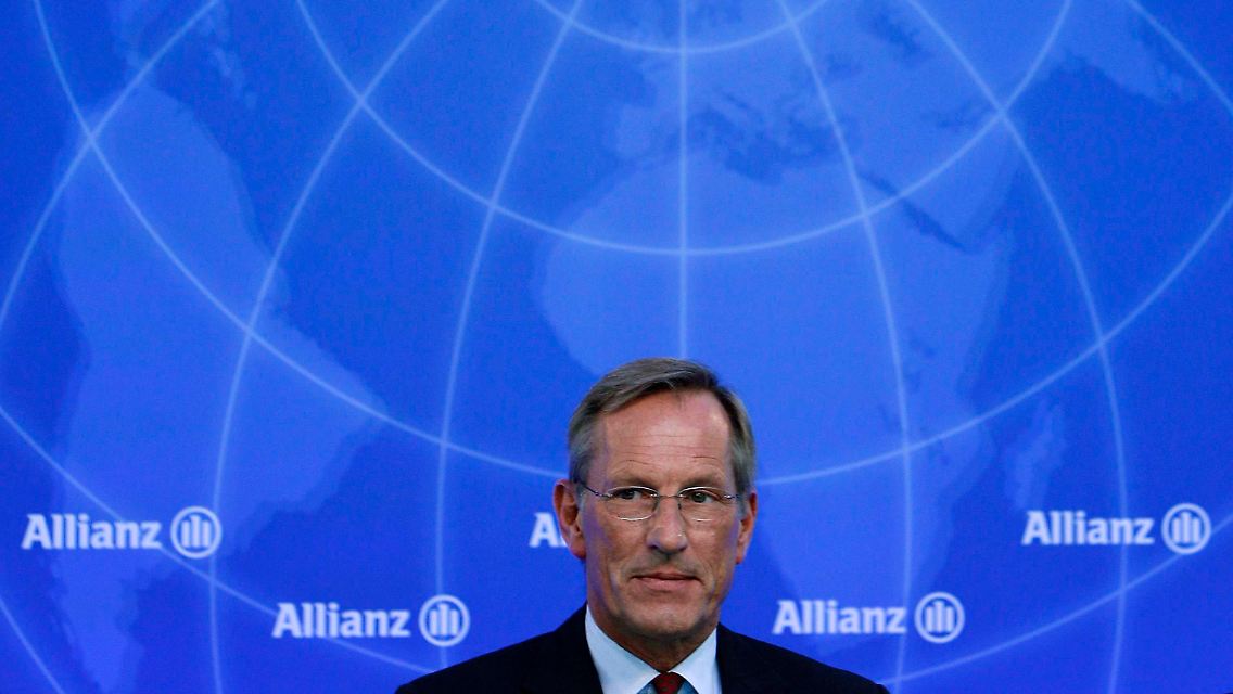 Allianz-Chef Diekmann kann zufrieden sein mit dem Jahr 2009.