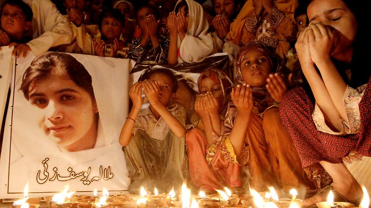 Malala wird in ihrer Heimat verehrt wie eine Heilige.