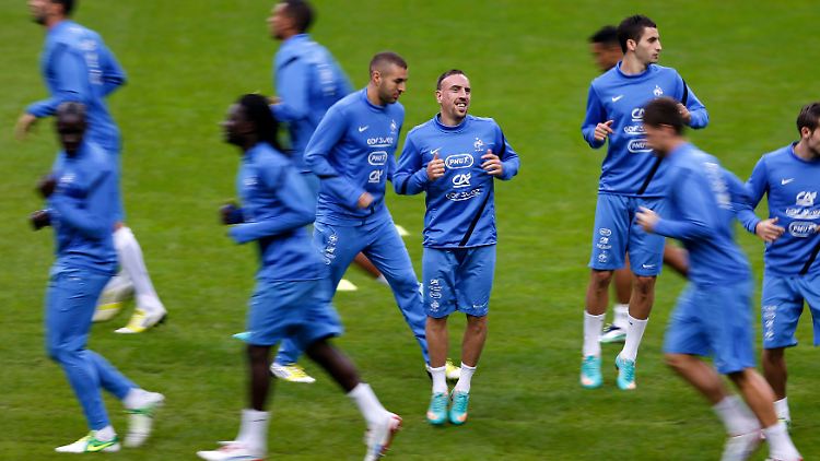 Franck Ribéry schwärmt von den Spaniern und hofft selbst auf Topform.