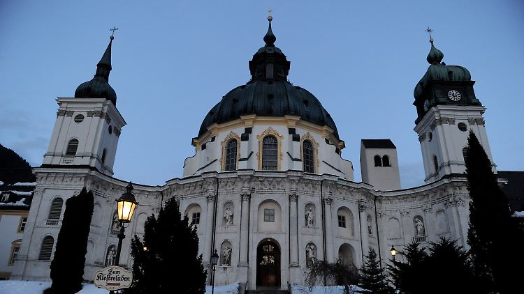 Das Kloster Ettal.