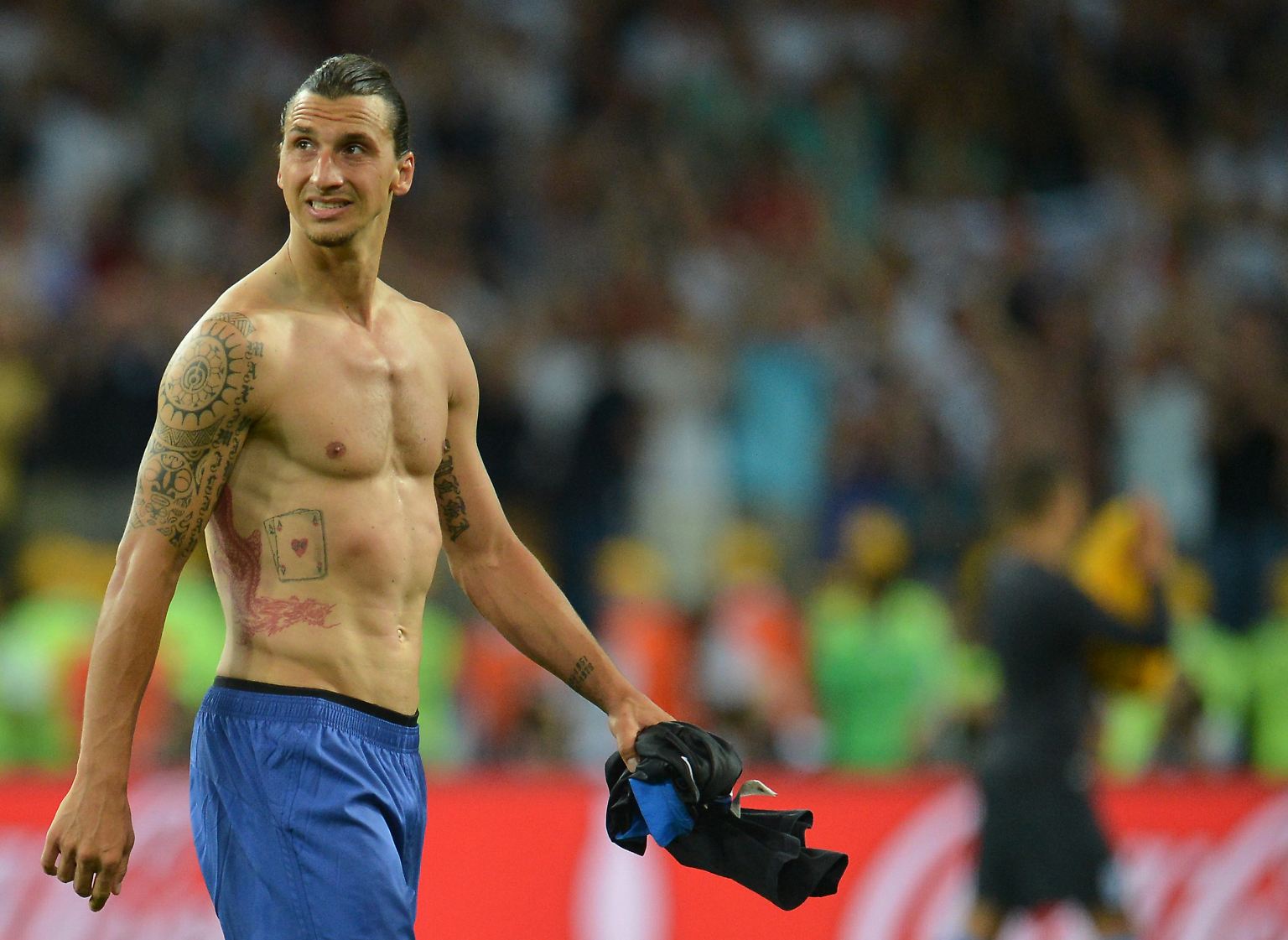 Diva, Exzentriker, Bad Boy: Zlatan Ibrahimovic ist einer, der seine Gegenspieler beleidigt - und auch vor seinen Mitspielern und Trainern nicht haltmacht. 