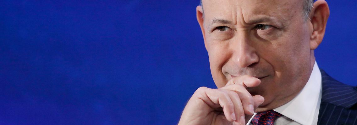 Zurückhaltend, aber zufrieden: Bankchef Lloyd Blankfein.