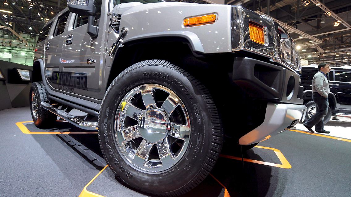 Der Hummer ist ist ein Hammer.