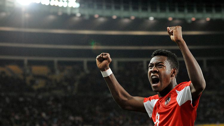 Gute Nachricht für den FC Bayern: David Alaba ist gut drauf.