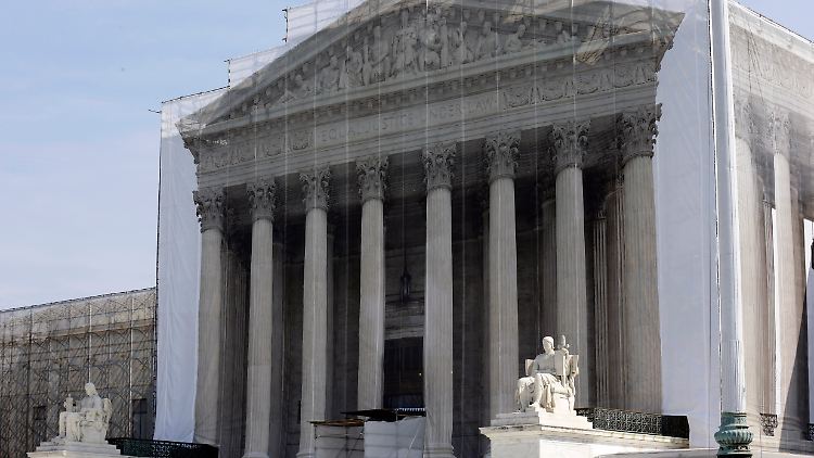 Supreme-Court-Gebäude in Washington.