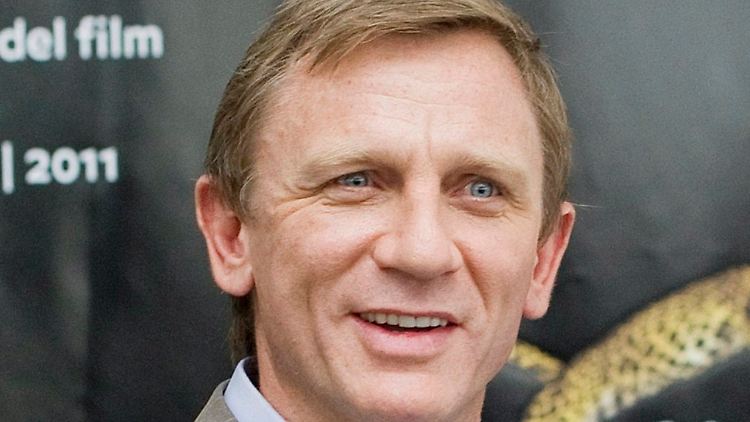 Privat ein ganz Sanfter, der Daniel Craig.