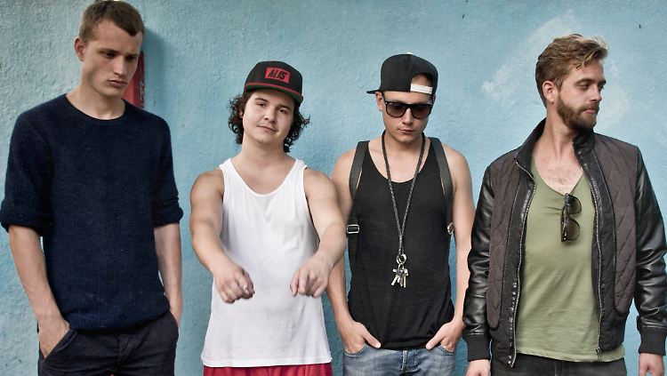 Lukas Graham, das sind: (v.l.n.r.) Magnus, Lukas, Mark, Casper - und alles andere als eine "Boy Band".
