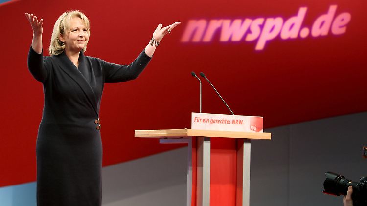 Bislang konnte sich Hannelore Kraft kaum profilieren. Ob sie aus Rüttergs Schwächen Gewinn ziehen kann?
