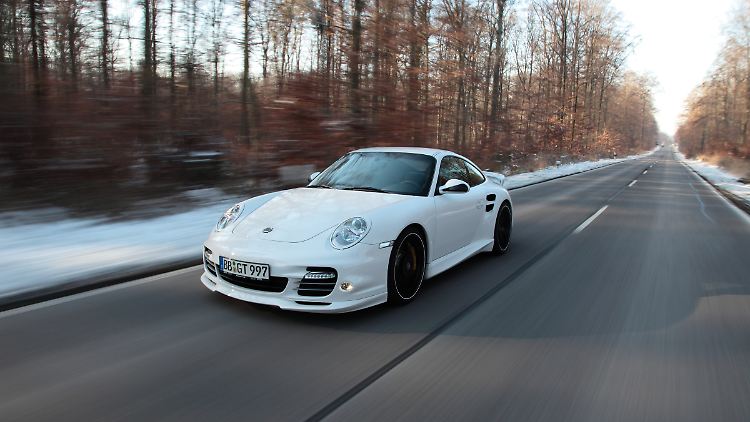 Optisch aufpoliert: der Porsche 911 Turbo von Techart.