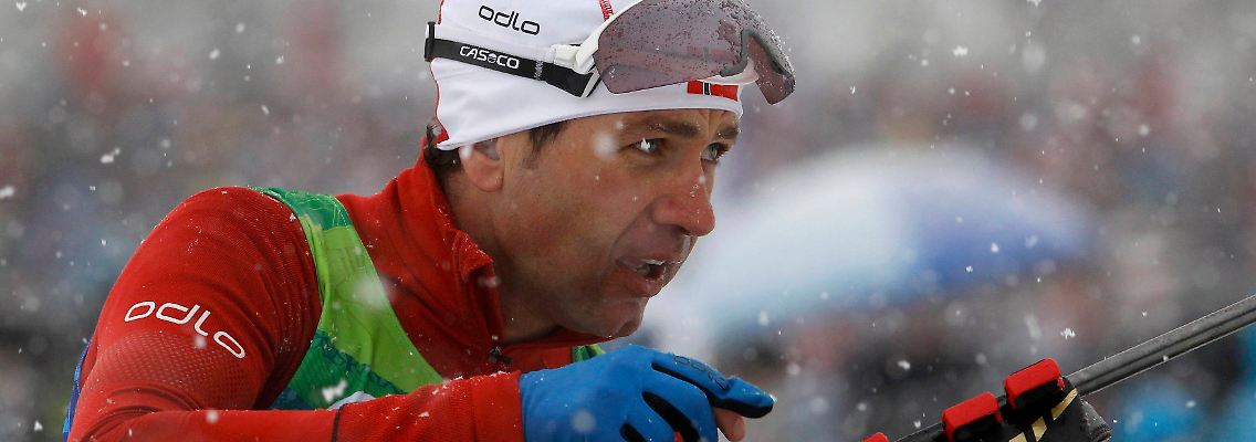 Gold mit Norwegen: Ole Einar Björndalen.