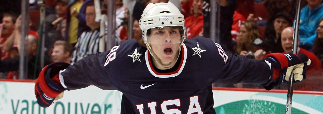 Im Endspiel: Patrick Kane und die USA.