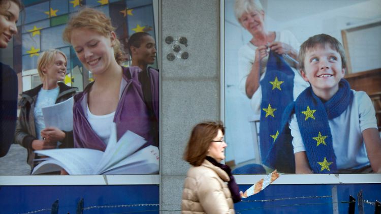 Gipfelstimmung in Brüssel: Die EU-Kommission wirbt für das Europa der Zukunft.