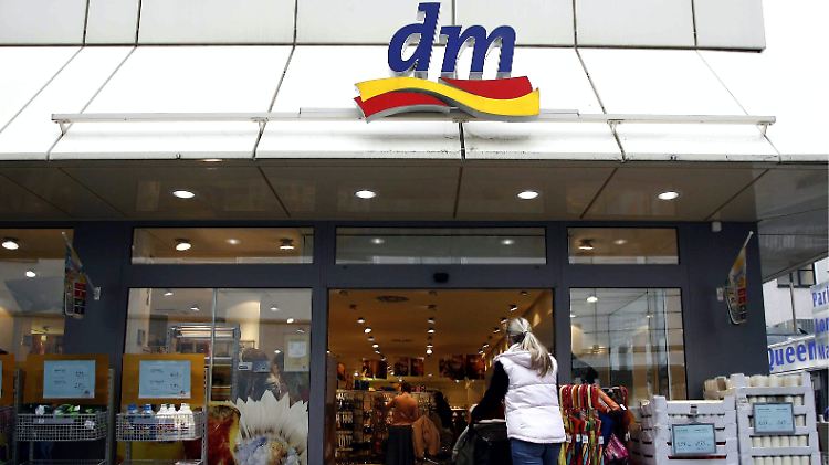 Immer mehr Kunden finden ihren Weg zu dm. 