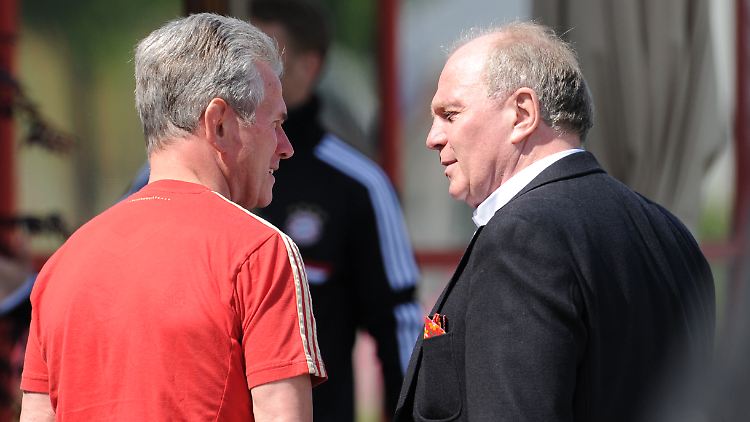 Nicht nur Kollegen, sondern auch Freunde: Heynckes und Hoeneß.